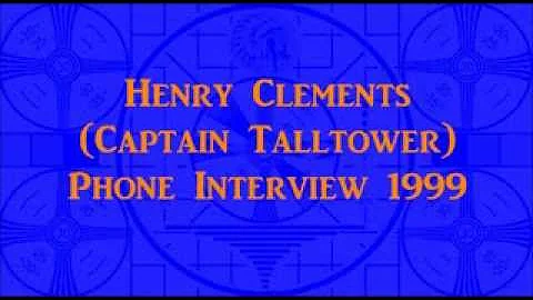 Henry Clements Interview About His Television Career