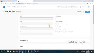 Celebrity How to create a web form in erpnext || Web Form || Erpnext Learning || Techhacktamil Net Worth