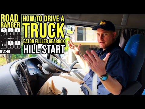 How To Do A HILL START In A Truck With A Roadranger Gearbox | ROADRANGER