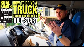 How To Do A HILL START In A Truck With A Roadranger Gearbox | ROADRANGER