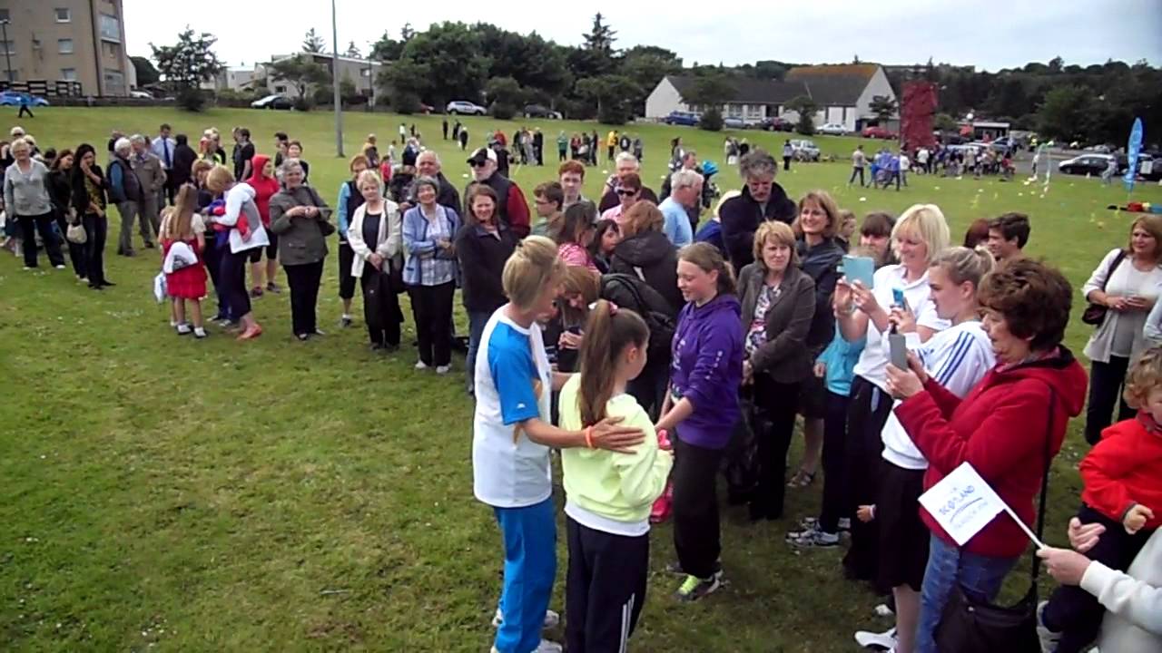 Baton Relay 2014 For Commonwelath Games - Thurso