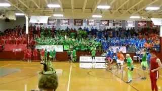 BAT SPIN RELAY RACE HOMECOMING 2012 AT BOAZ HIGH SCHOOL