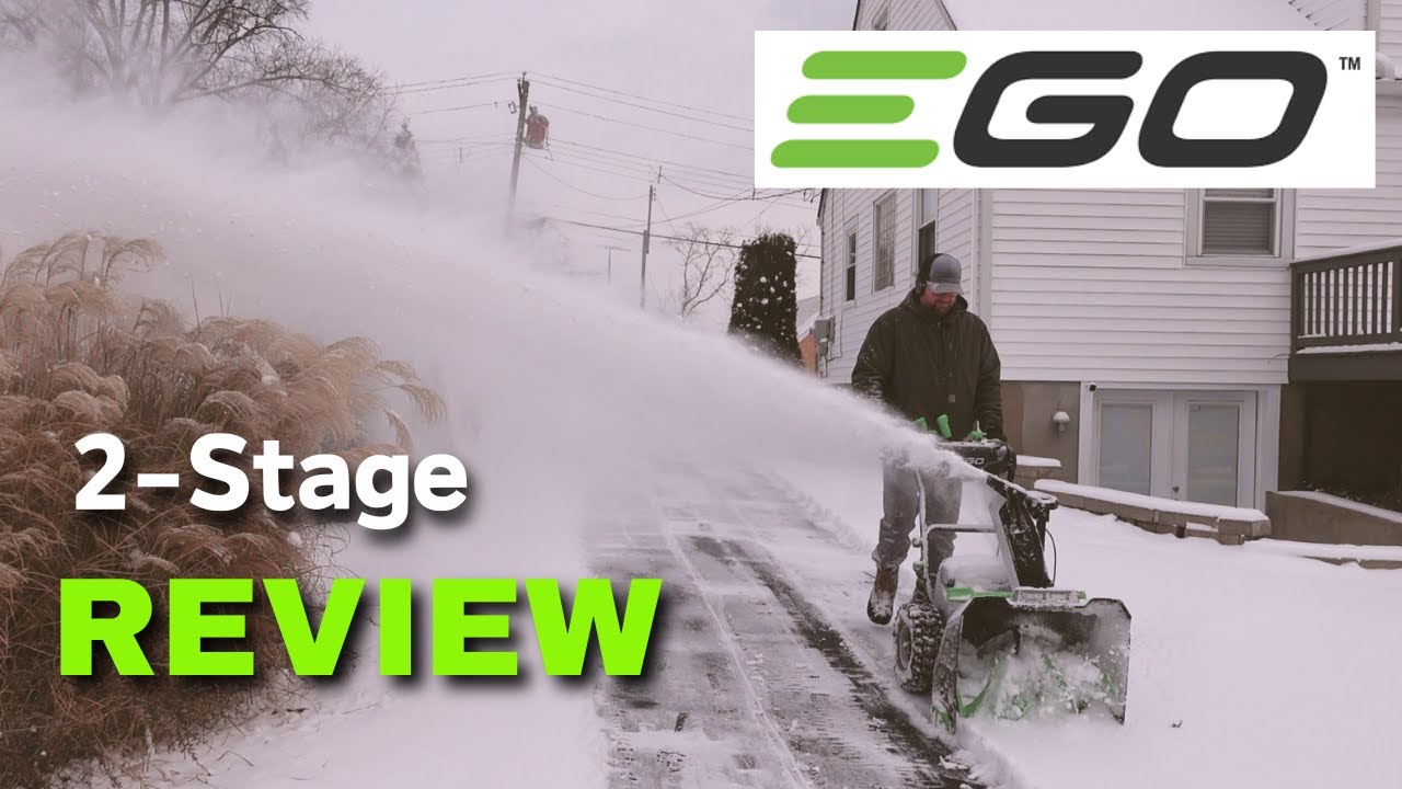 EGO 24-in 2-Stage Snow Blower - REVIEW and TEST in the SNOW - YouTube