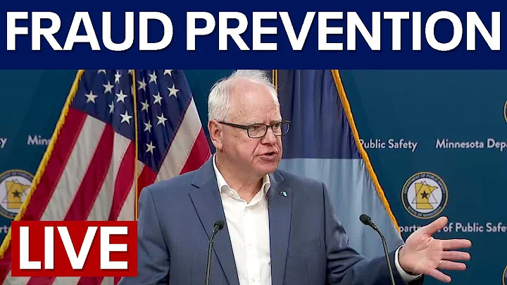 LIVE | Gov. Walz announces new fraud prevention program