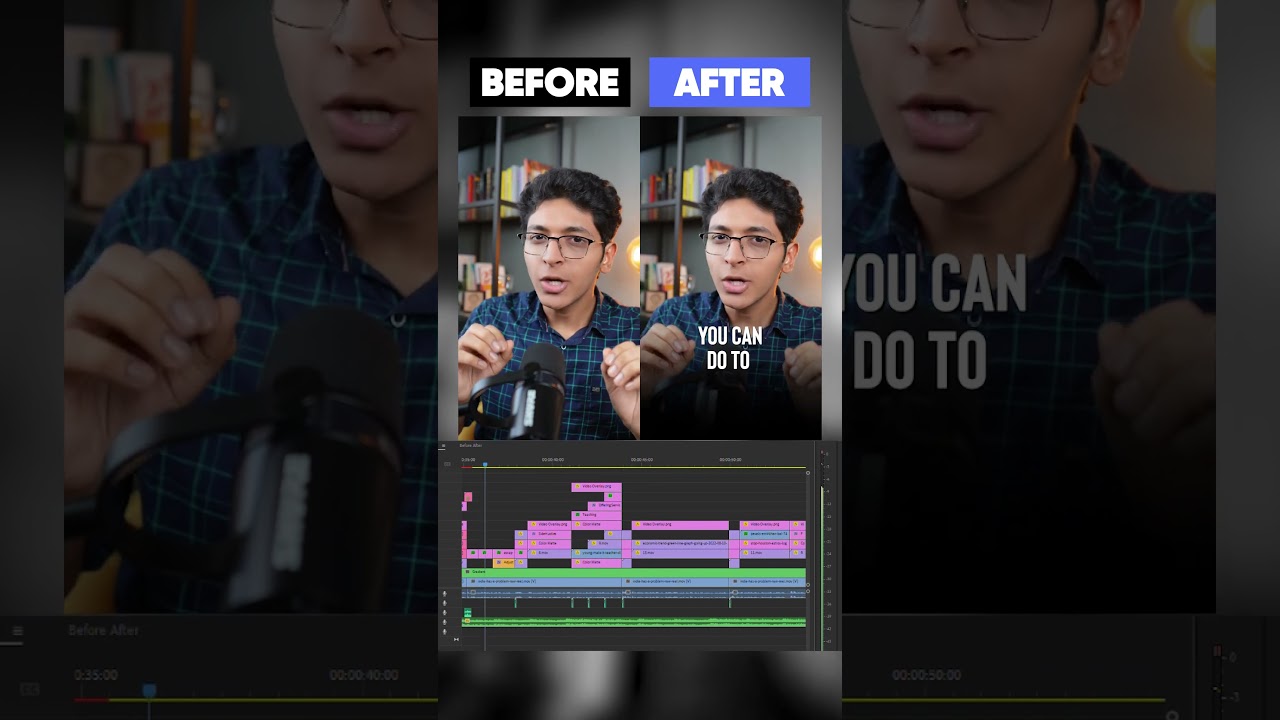 A BEFORE & AFTER I'VE EDITED  RECENTLY