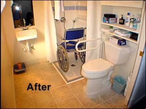Creative Handicap bathroom design - YouTube
