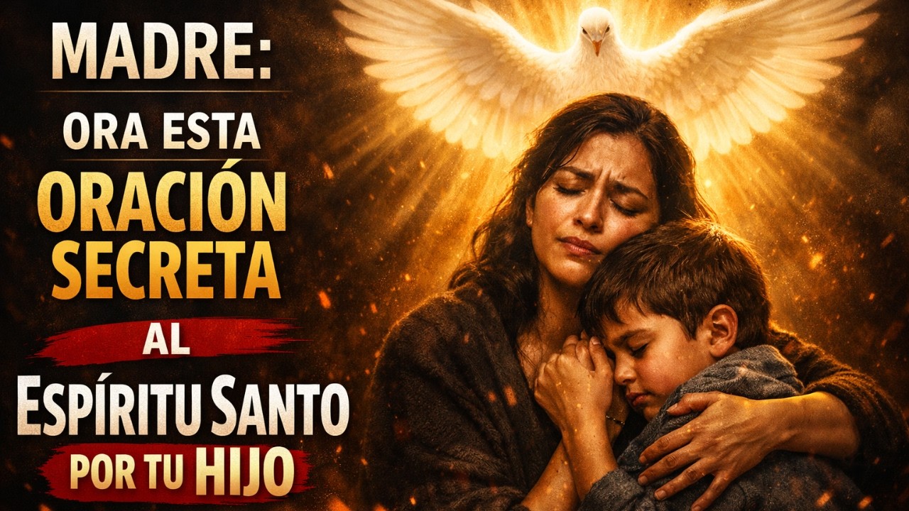 MADRE ORA ESTA ORACIÓN SECRETA al ESPÍRITU SANTO por TU HIJO 🕊️ | Protección Poderosa