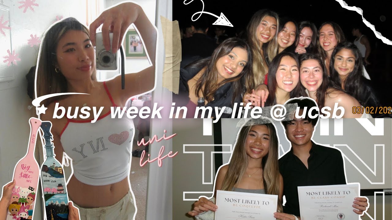 a productive week in my life @ UCSB: last week before finals, joining a ...