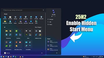 How to Enable the New Default Windows 11 25H2 Start Menu