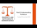 Property Law Nuts &amp; Bolts, Part 2: Understanding Forfeiture