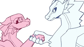 When I first met you, I thought you were weird— and annoying [Wings of Fire]