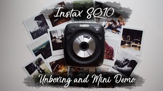 UNBOXING & MINI DEMO | FujiFilm Instax Square SQ10
