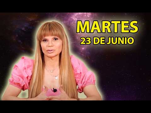 Mhoni Vidente 23 de Junio 2026✨ Horóscopo y Predicciones✨ Felicidad inmensa transforma tu destino