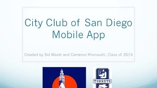 City Club App Launch with Sid Masih and Cameron Khoroushi screenshot 1