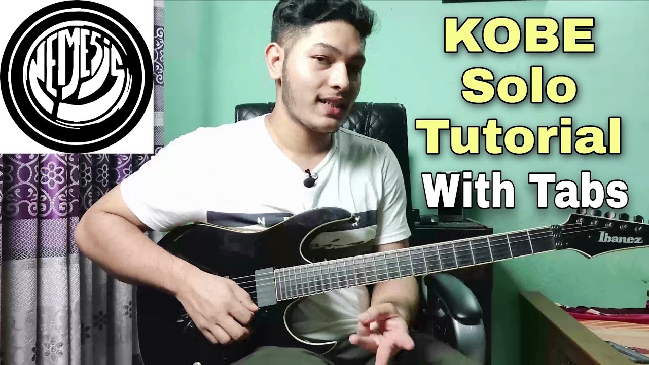 Learn to play "Nemesis KOBE" solo in just 5 minutes! [With Tabs