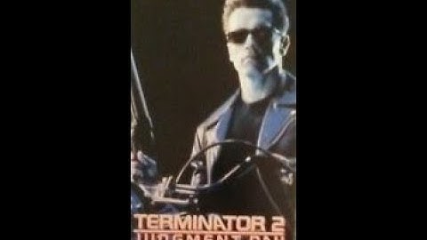 Opening And Closing To Terminator 2: Judgment Day (1991) VHS