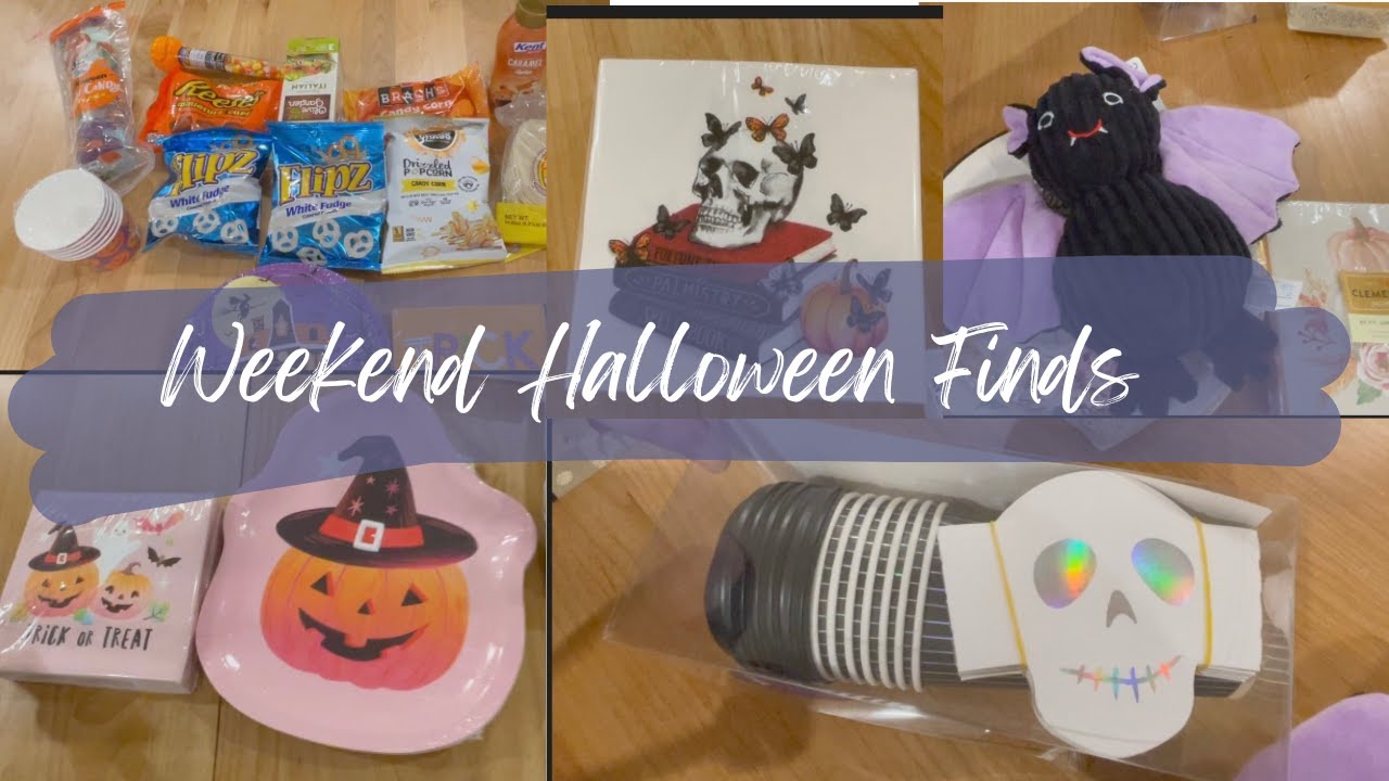 Super Cute Halloween Party and Treats Finds! - YouTube