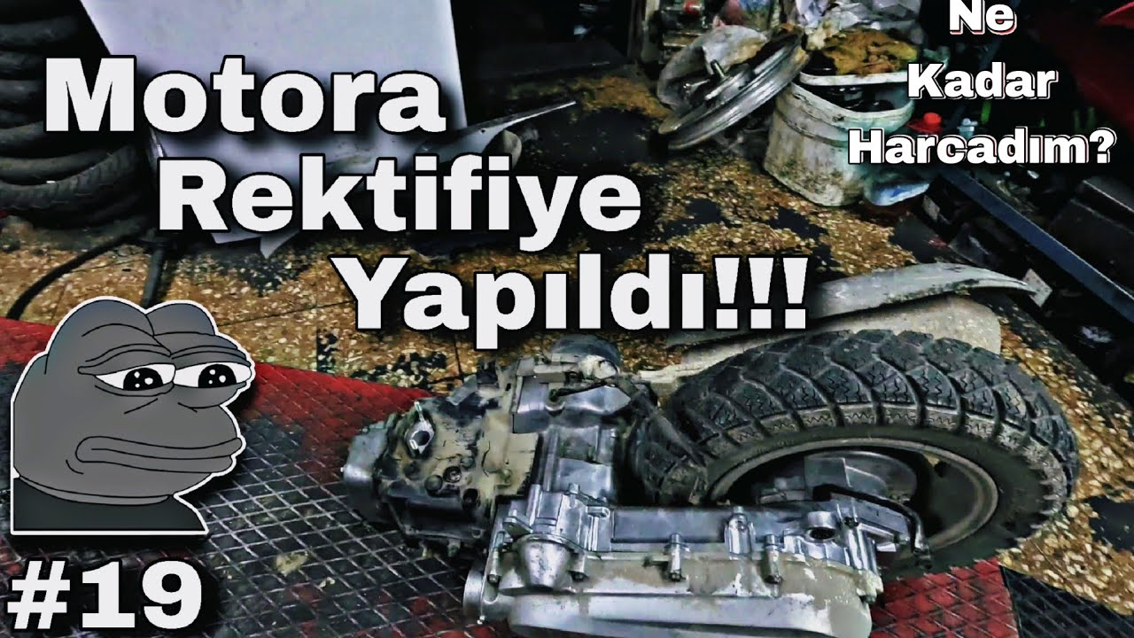 Sıfırdan Motor Yaptırdım!! Honda Activa S Ne Kadar Tuttu?  #kurye #motovlog #yemeksepeti