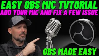 Easy OBS Mic Setup 2026 | + Fix Stereo Issues &amp; Add Noise Reduction