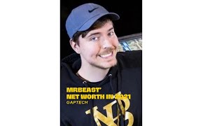 Famous MrBeast's Net Worth in 2021-  top 10 trending youtuber 2021- short video Net Worth