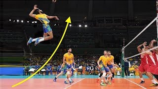 バレーボール ブラジルのスーパーエースが放つスパイクがエグすぎ スポーツ Volleyball Spikes Wallace De Souza Youtube