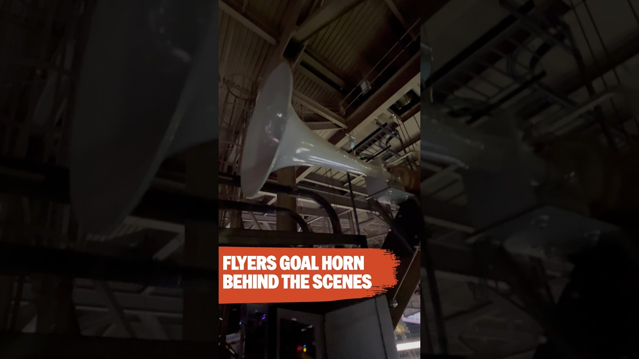 How the Flyers Goal Horn Works #shorts