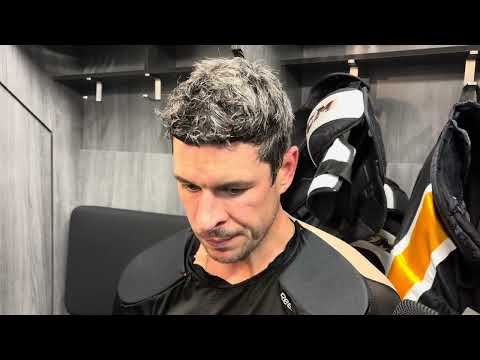 Capa de Sidney Crosby, Penguins, on loss in Utah