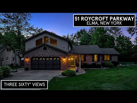 51 Roycroft Pkwy, Elma, NY home video tour