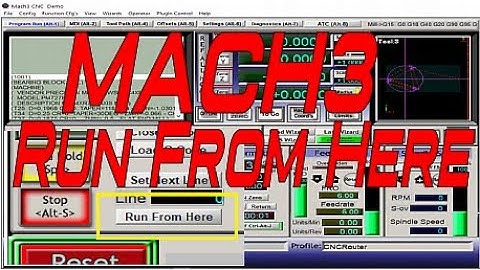 Mach3 Run From Here!