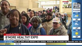FOX45 Bmore Healthy Expo Ribbon Cutting March 16th, 2019
