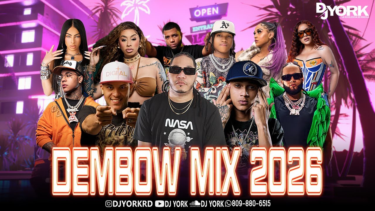 DEMBOW MIX - 2026 VOL.1 🔥 Hits LOS MAS PEGADO DJ YORK