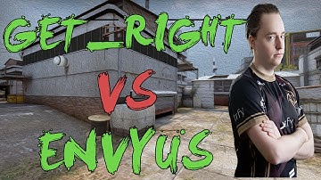 CSGO: POV NiP GeT_RiGhT vs ENVYUS (28/15) cache @ ESL Pro League Season 3