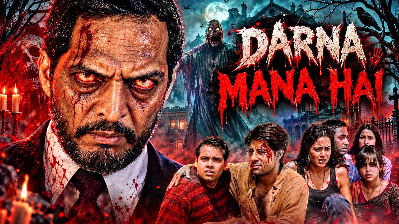 ⁣Nana Patekar की सबसे डरावनी फिल्म 😱 Darna Mana Hai | Full Horror Movie | Vivek Oberoi, Saif Ali Khan