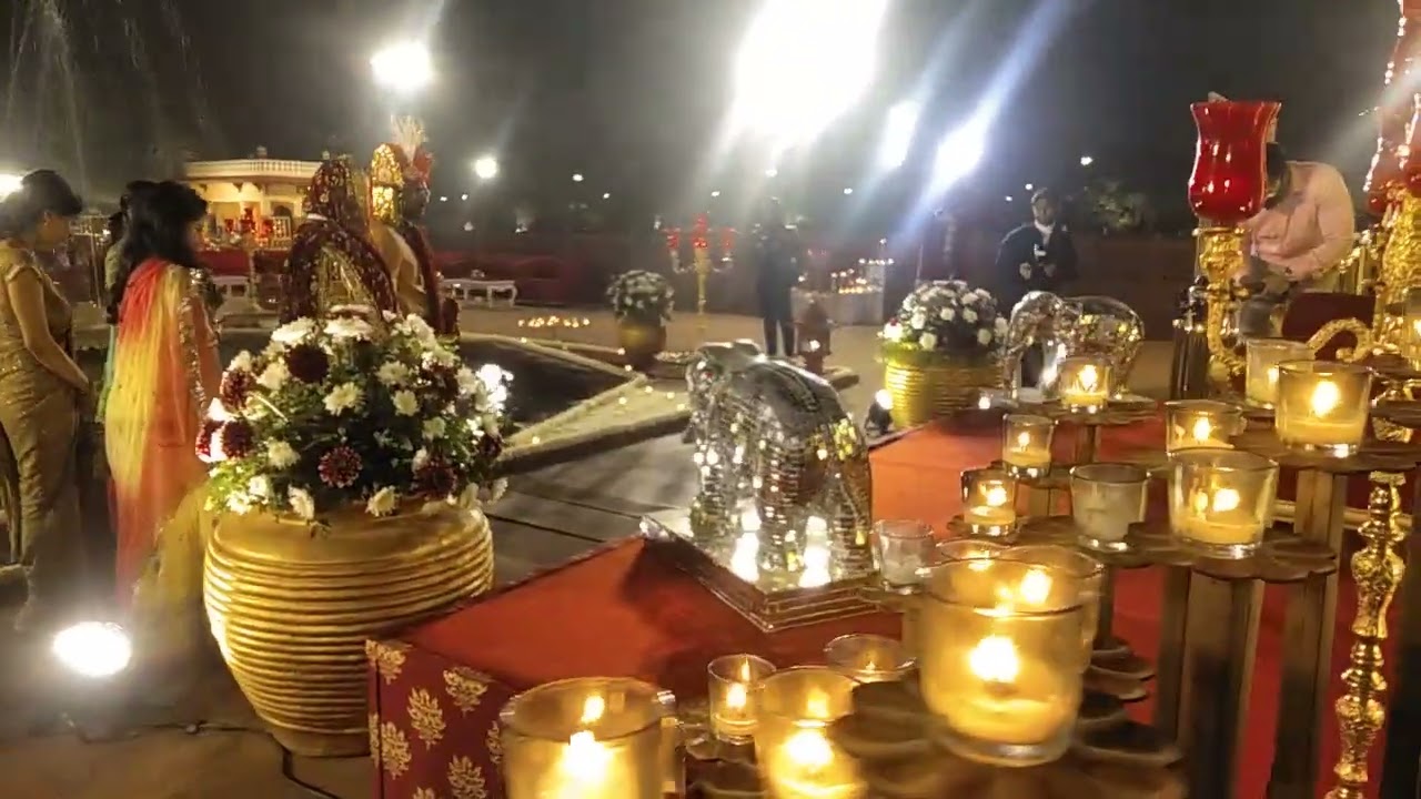 jay mahal palace Jaipur wedding program by Gomaram posaliya