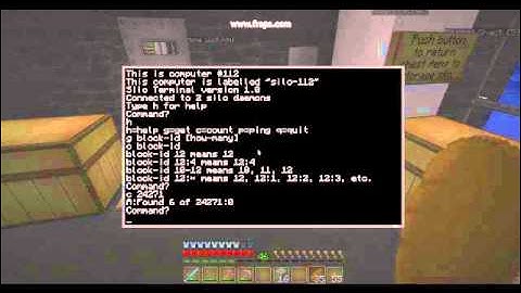 Minecraft FTB - A ComputerCraft Storage System