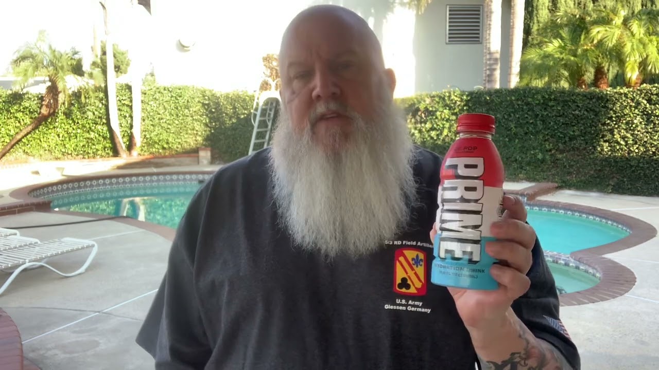 Prime Hydration Drink Review . Ice Pop flavor