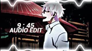 9:45 - Prabh - [edit audio] - (requested)