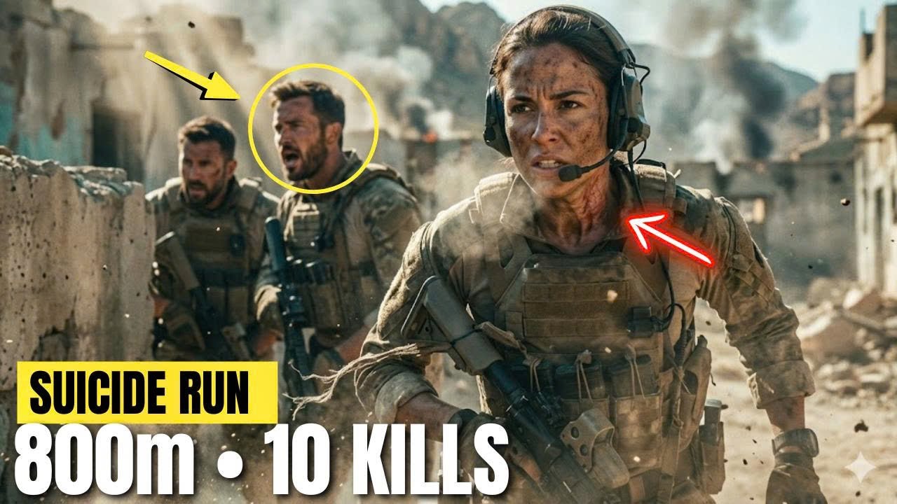 Burn-scar runner—SEALs stared until she outran bullets & sniped 10 fighters in 5 minutes flat