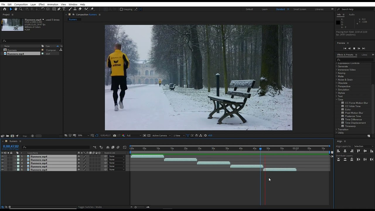 82. 애프터 이펙트 CC 2021 영상 반복 재생하기 YouTube