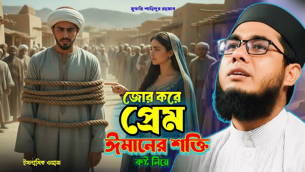 জোর করে প্রেম ঈমানের শক্তি দেখুন। মুফতি শাহিদুর রহমান মাহমুদাবাদী। Islamic lecture Bangla waz 2026