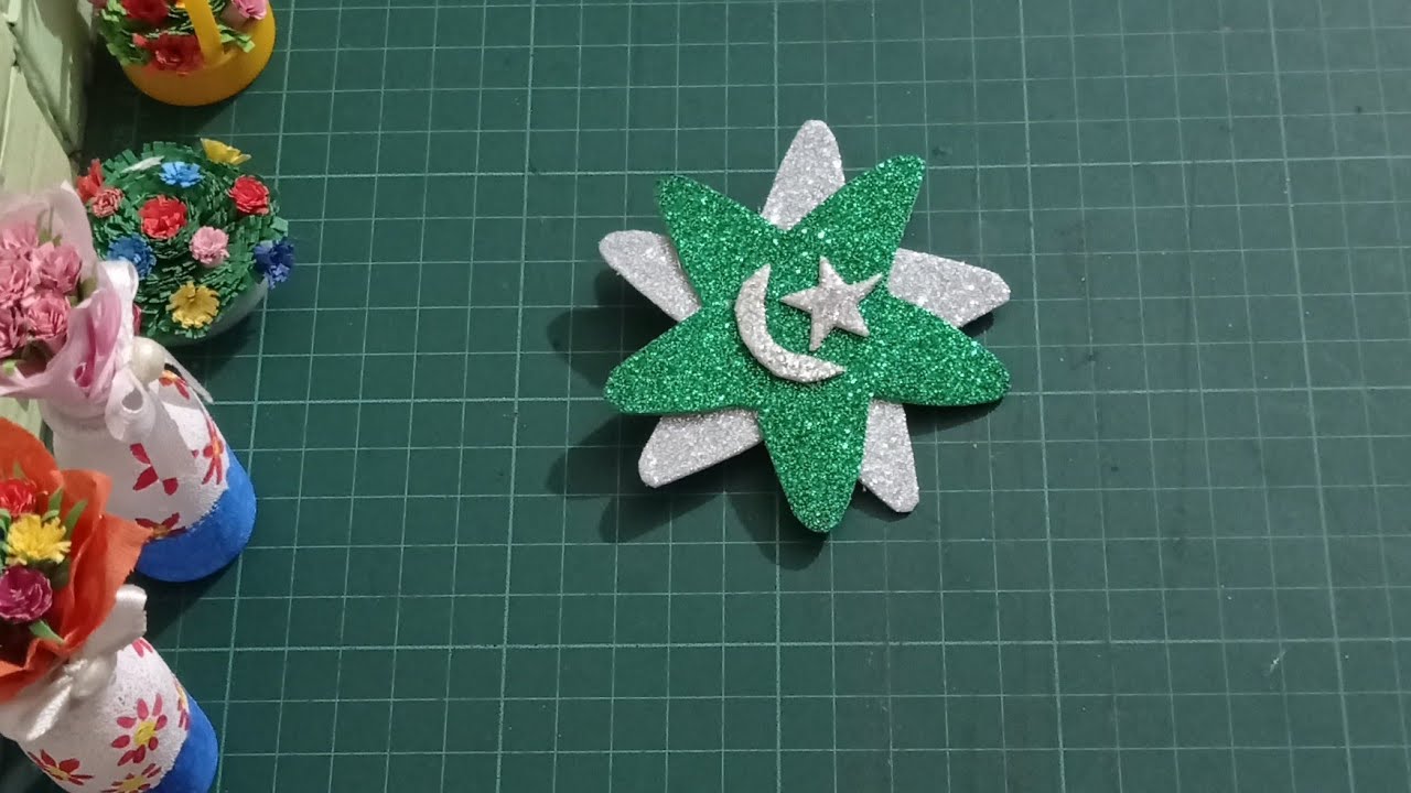 14 August Craft Ideas for School Projects | Independence day series no.1 by craftyfunda 