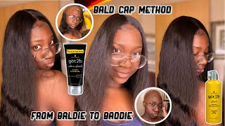 How I Apply My Lace Frontal Wig With Got2b Glued Spray | Glueless Install ft Unice Hair