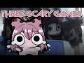 GREMLIN vs 3 SCARY GAMES!【 TEA TIME 】
