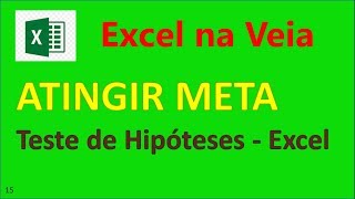 Atingir Meta - Excel