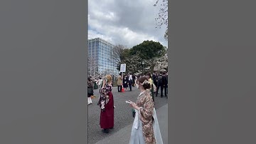 University graduation in Tokyo Japan 🇯🇵