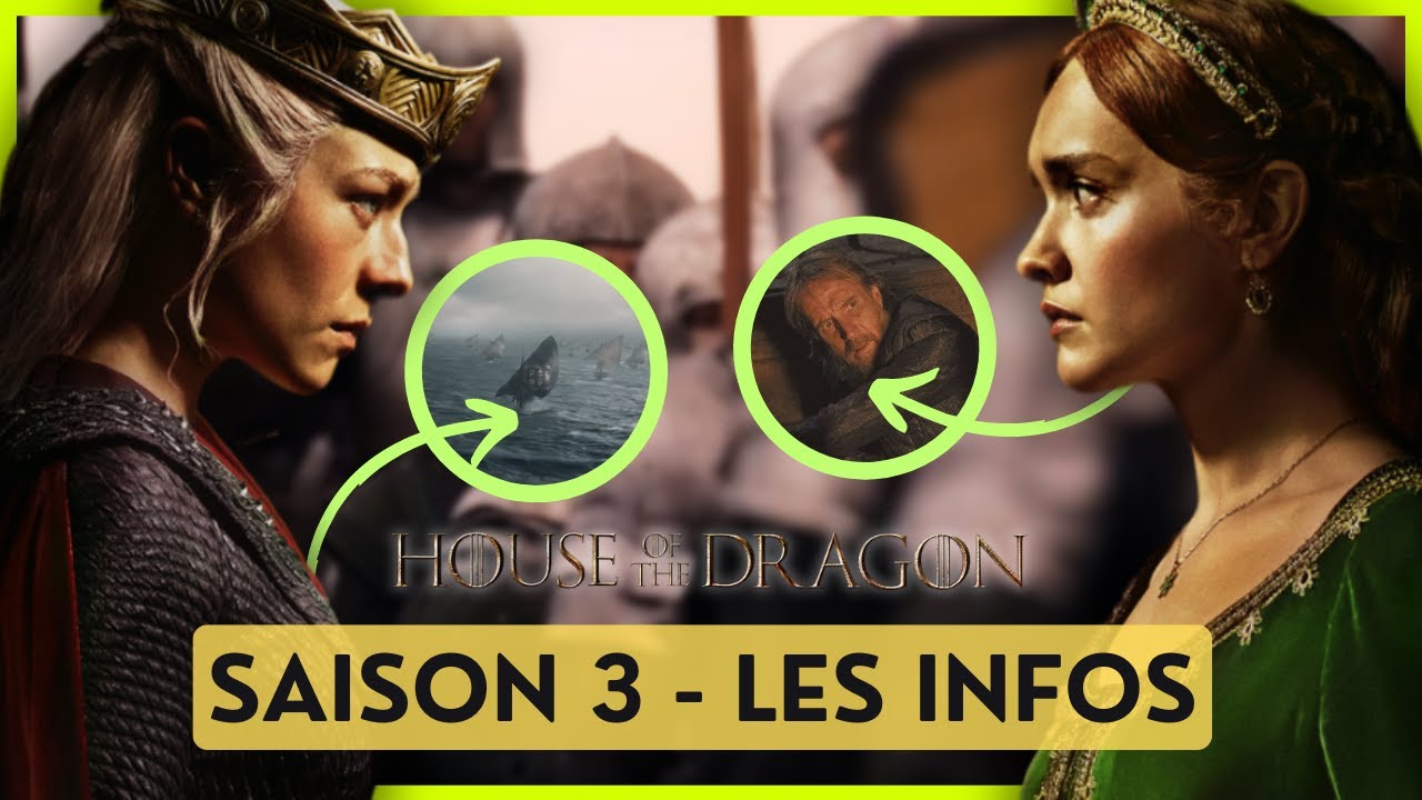HOUSE OF THE DRAGON SAISON 3 : DATE DE SORTIE, BATAILLE, NOUVEAUX