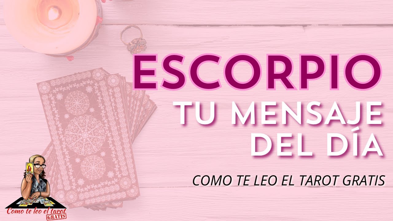 ESCORPIO AMOR! Regresando de nuevo a 🏠 Y esto será algo inesperado ...
