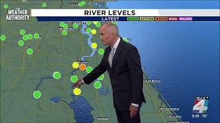 Fall temperatures start tomorrow, minor coastal flooding possible