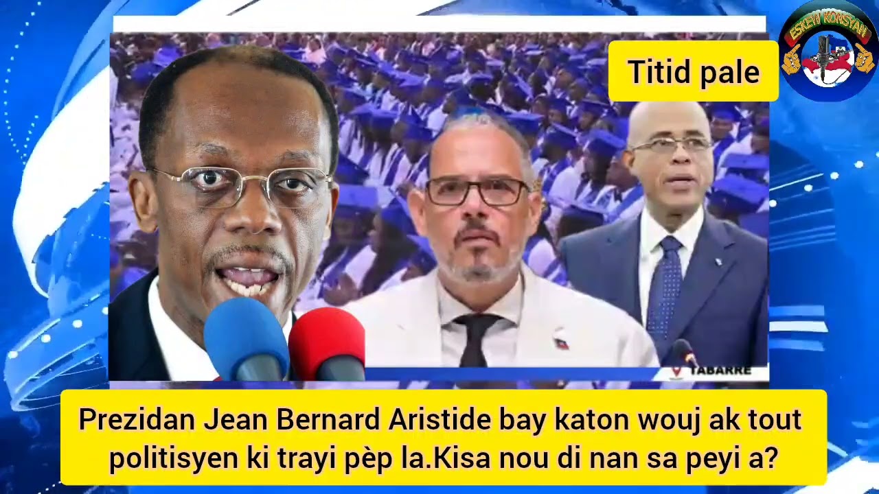 Prezidn Aristide fè tout sezi.Vin knprann diskoul la/ak kiyès lap pale?etidye agwonomi gratis UNIFA