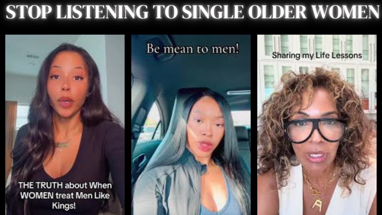 Молодым женщинам следует перестать прислушиваться к советам одиноких женщин старшего возраста и т...